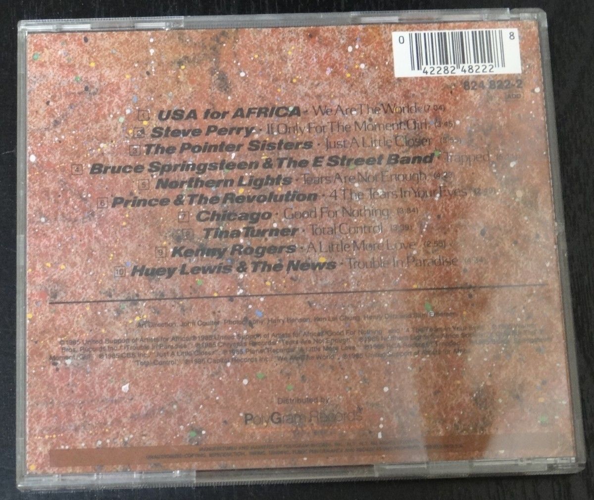 CD : We Are The World / U.S.A. for Africa (おまけ:マライアキャリーのベストCD)