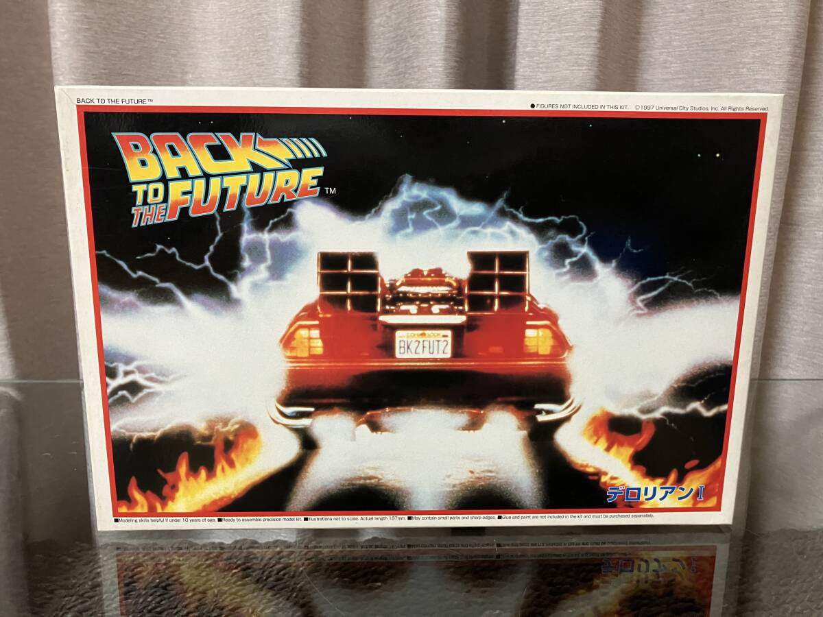 デロリアン BACK TO THE FUTURE プラモデル アオシマ製の画像1