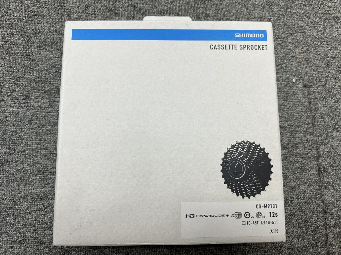 Shimano XTR CS-M9101 カセットスプロケット 10-51T 12s 未使用品 極上