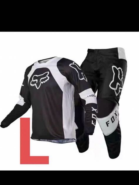  motocross jersey top and bottom set long sleeve for motorcycle off-road jersey L