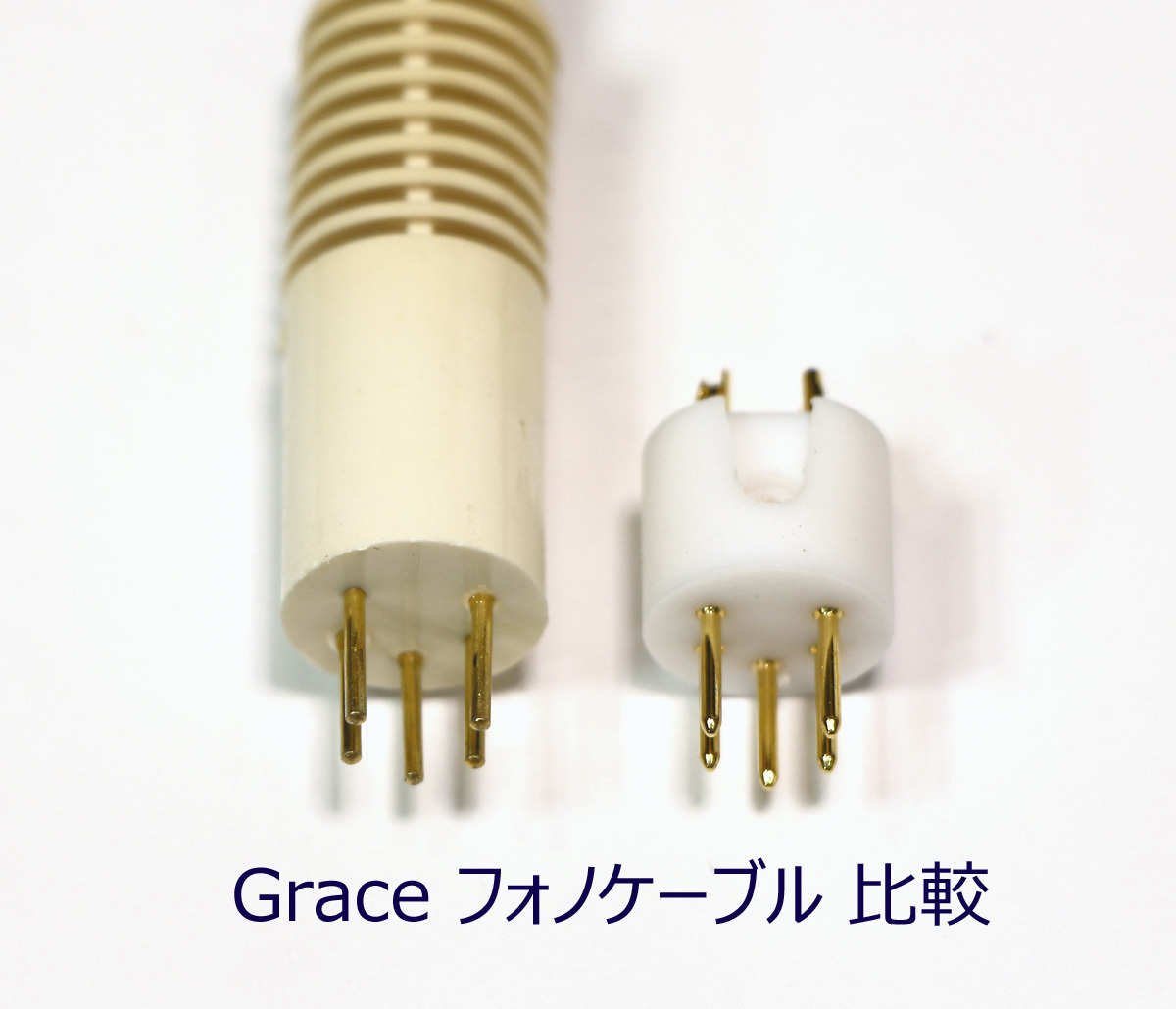 送料無料！フォノ 5ピン DIN コネクター オス Grace グレース 旧オルトフォン フォノケーブル 5DIN アーム補修 金メッキ仕上げの画像5