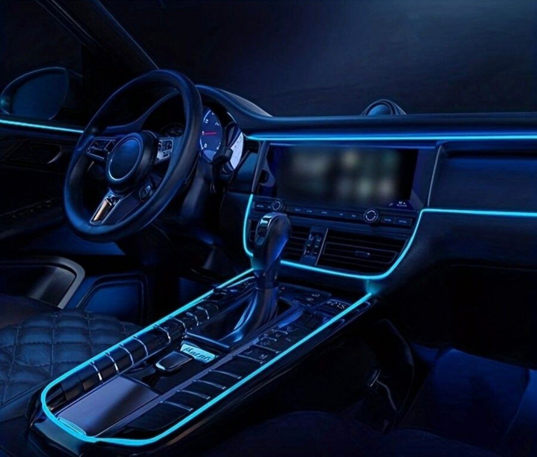 5m LEDチューブライト 車内装飾 イルミネーション 配線ネオンストリップ USB式