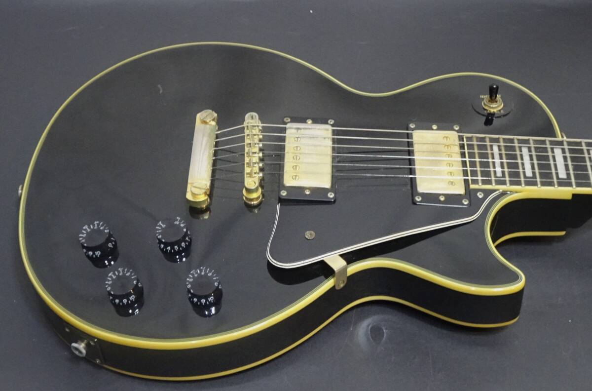 ジャンク Epiphone Les Paul Custom エピフォン レスポール カスタム ハードケース付き ギターの画像2