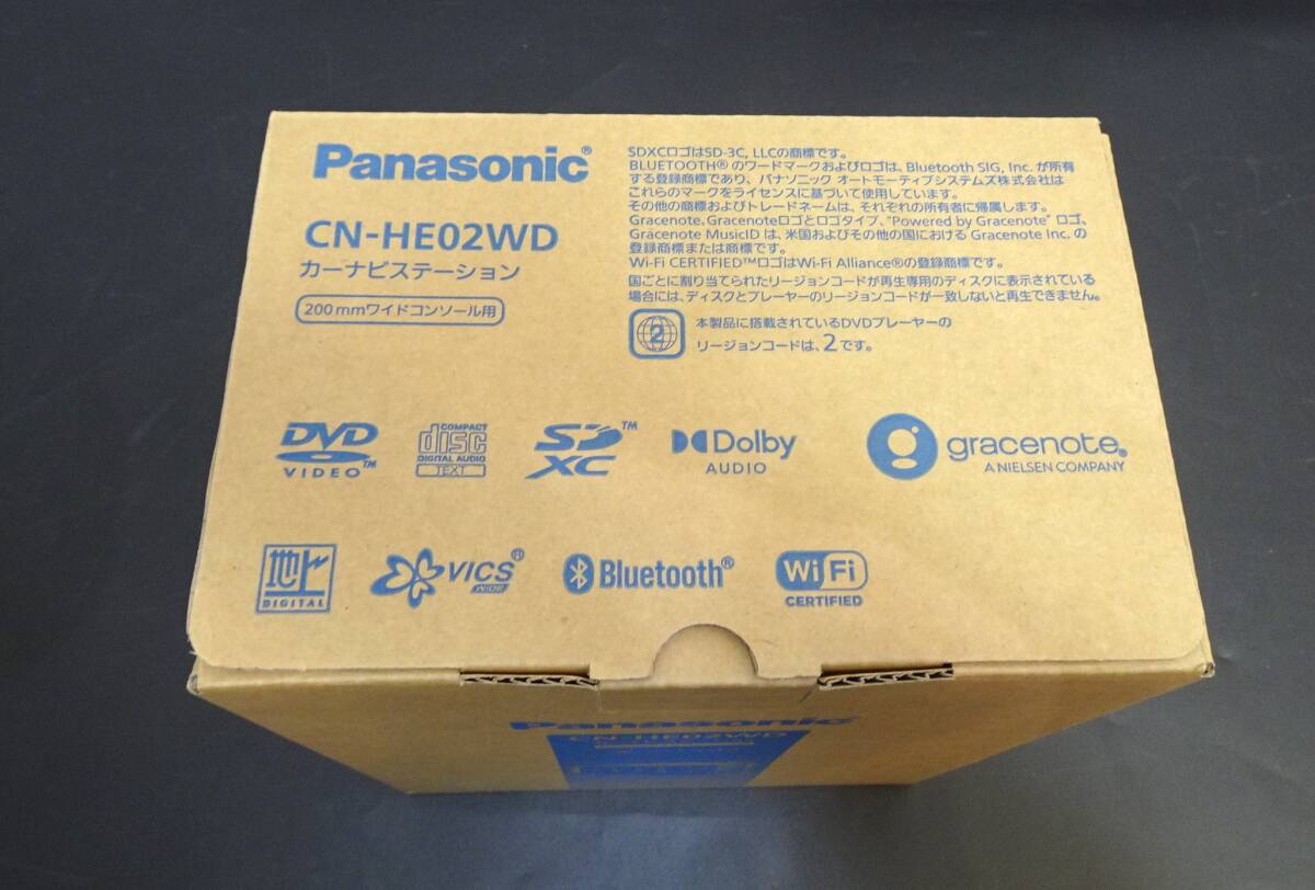 未使用品 Panasonic パナソニック カーナビステーション ストラーダ CN-HE02WD カーナビの画像5