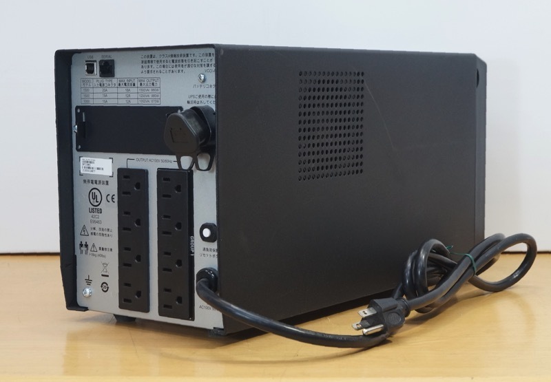 APC Smart -UPS SMT1500J プロ向け本格派無停電電源 良品 (2の画像2