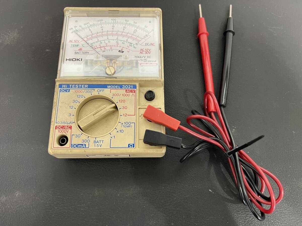 HIOKI Hi TESTER 3021 キットハイテスタ 中古品 動作確認済_画像1