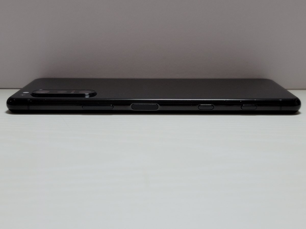 　★【39958WM】 ジャンク SoftBank A002SO SONY Xperia 5 II ブラック SIMロック解除済 1円 ! 1スタ !_画像6