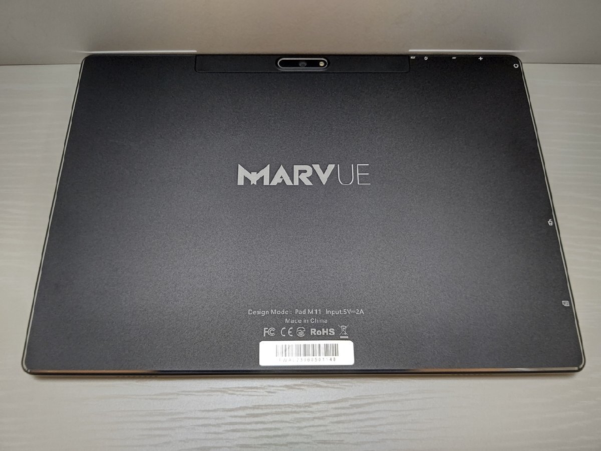  ★【40426WM】 ジャンク MARVUE Pad M11 ブラック 64GB Wi-Fiモデル 1円 ! 1スタ !の画像2