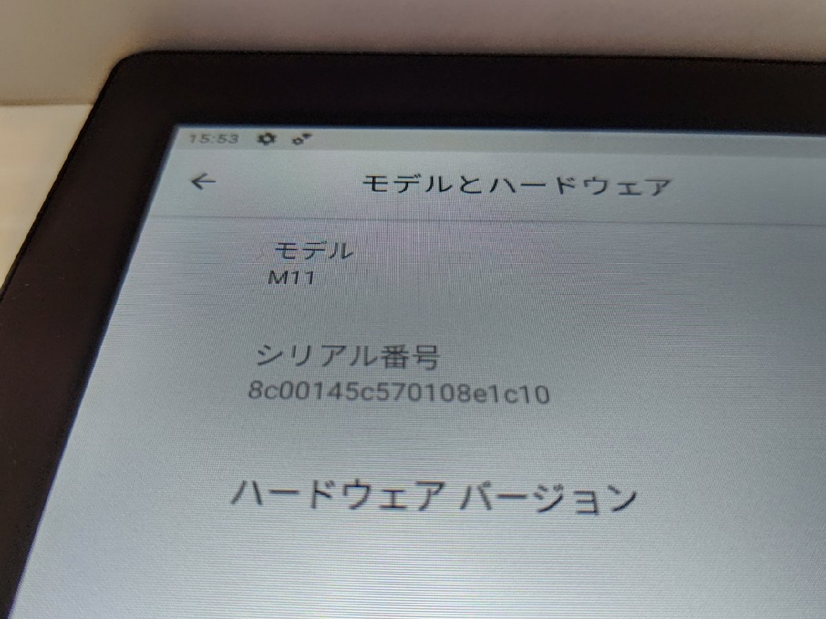  ★【40426WM】 ジャンク MARVUE Pad M11 ブラック 64GB Wi-Fiモデル 1円 ! 1スタ !の画像7