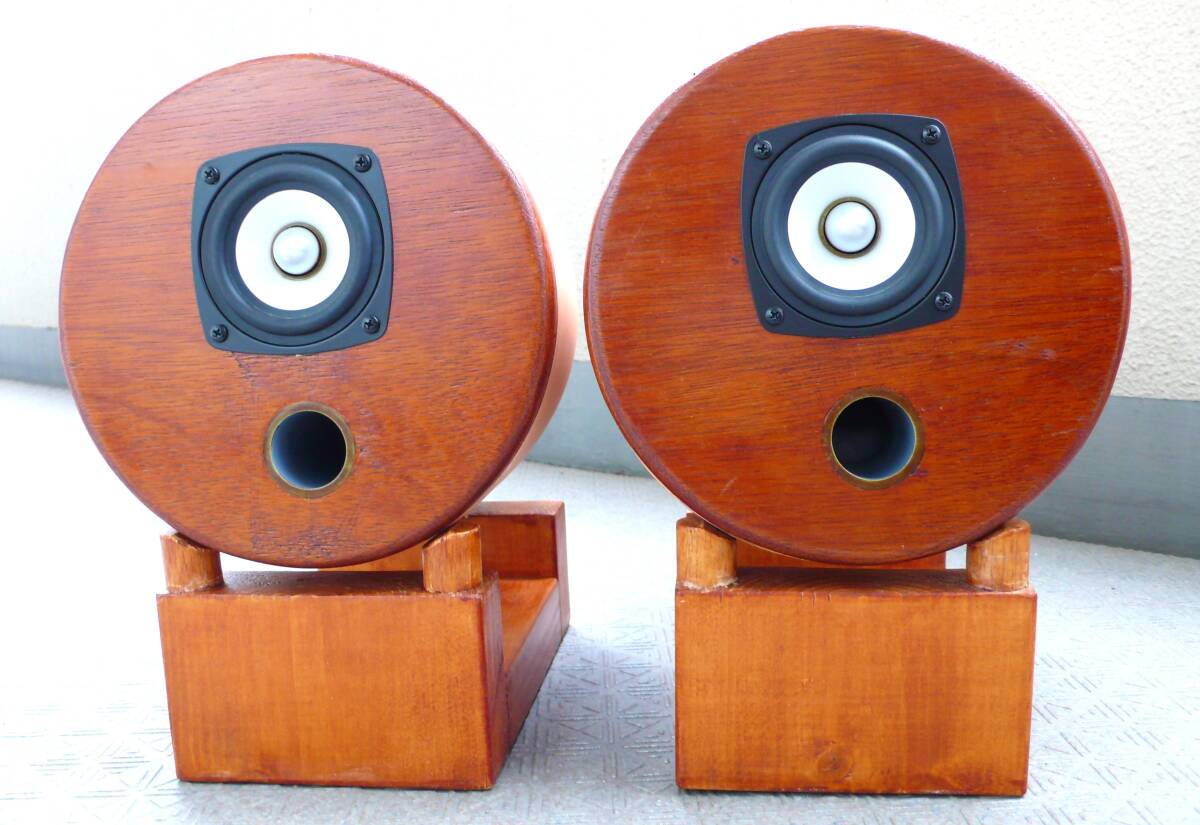 FOSTEX OMF800P terra‐cotta speaker original work goods stand 2 point 