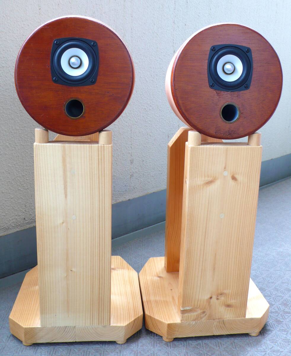 FOSTEX OMF800P terra‐cotta speaker original work goods stand 2 point 