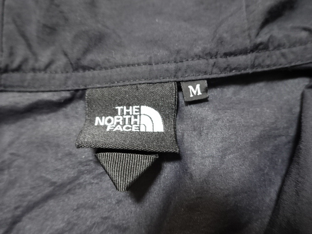 ■0415■ノースフェイス THE NORTH FACE ジャケット M コンパクトジャケット NP16970 黒 国内正規品●_画像2