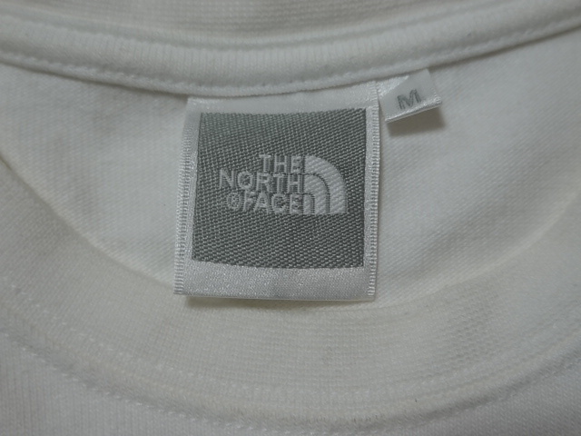 ■0427■ノースフェイス THE NORTH FACE 半袖 Tシャツ M NTW32010 ショートスリーブ３DスクエアロゴT●_画像2