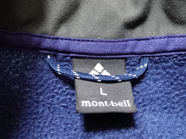 ■0428■モンベル mont-bell フリースジャケット L STYLE# 1106591 クリマプラス100 ジャケットの画像2