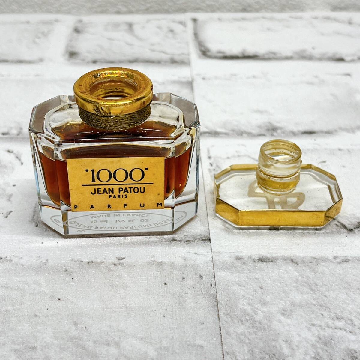 ジャンパトゥ JEAN PATOU 1000 15ml パルファム パルファン フランス製 香水 フレグランス 箱付き【574_画像2