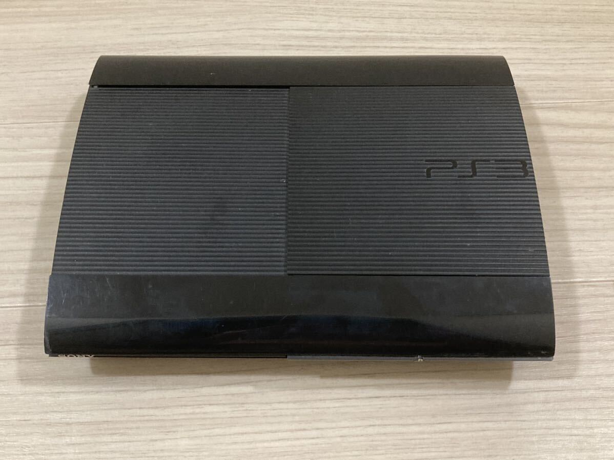 SONY PS3プレステ3 CECH-4300C 黒 500GB 簡易動作確認済み 現状 ジャンク品_画像2