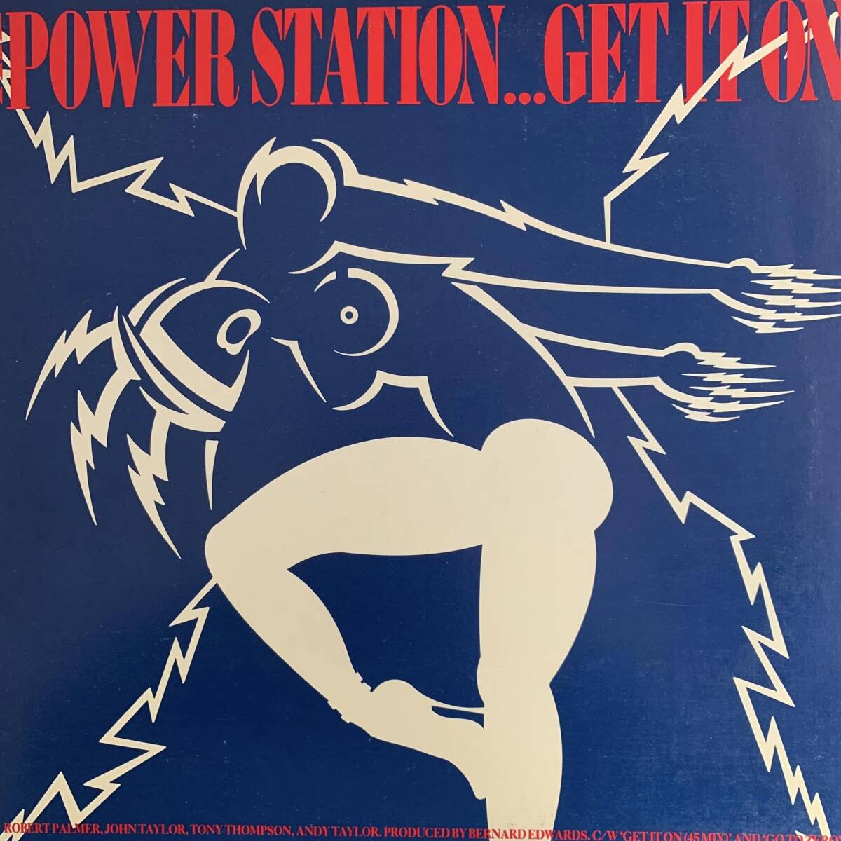 ◆ The Power Station Get It On ◆12inch 日本盤 Promo DISCOヒット!!_画像1