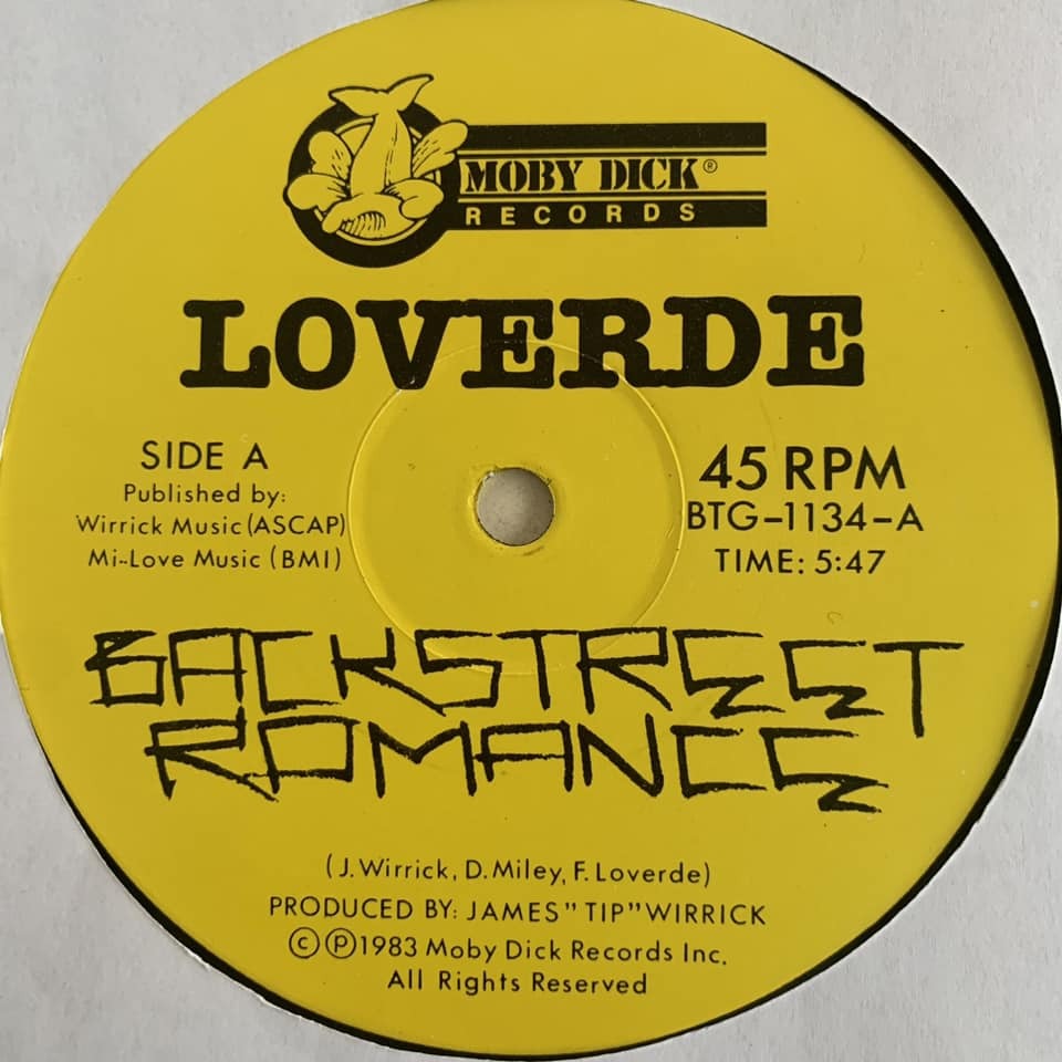 ◆ Loverde - Backstreet Romance◆12inch US盤 DISCOヒット!!の画像2