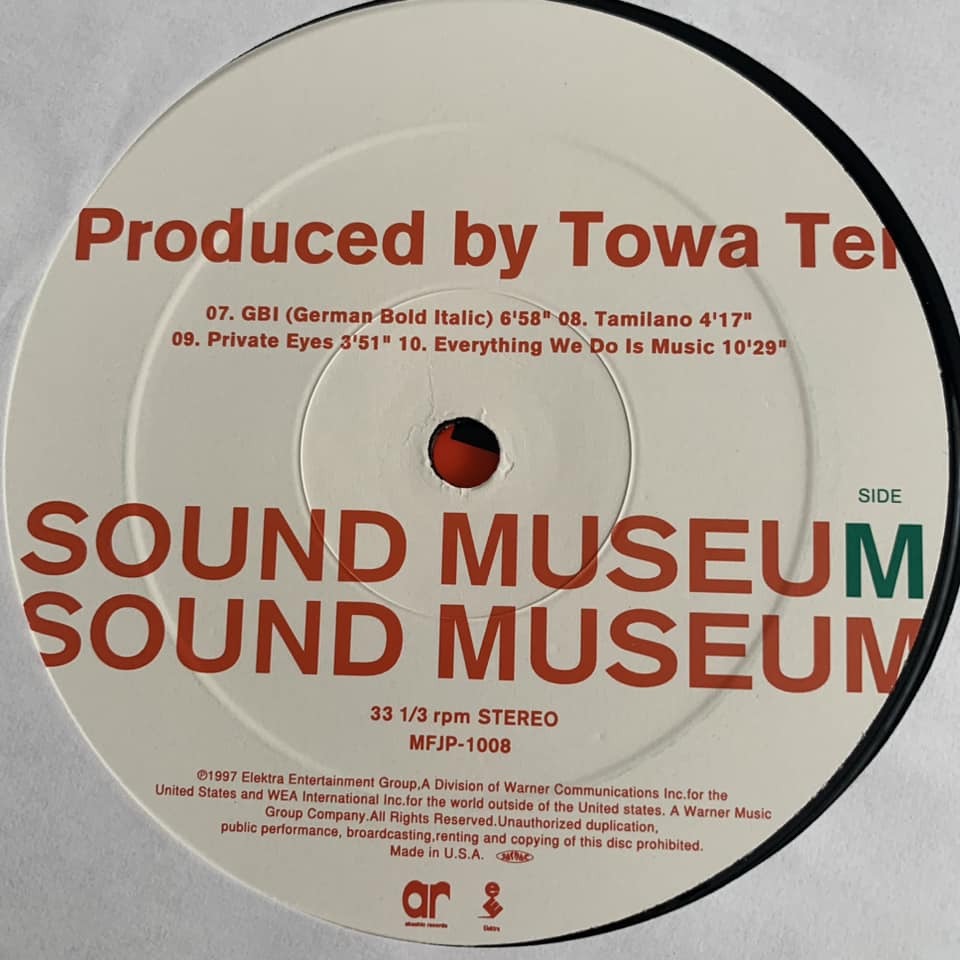 ★ Towa Tei - SOUND MUSEUM (テイトウア サウンドオブミューアム)★ 日本盤オリジナル・アルバム　12INCH_画像3