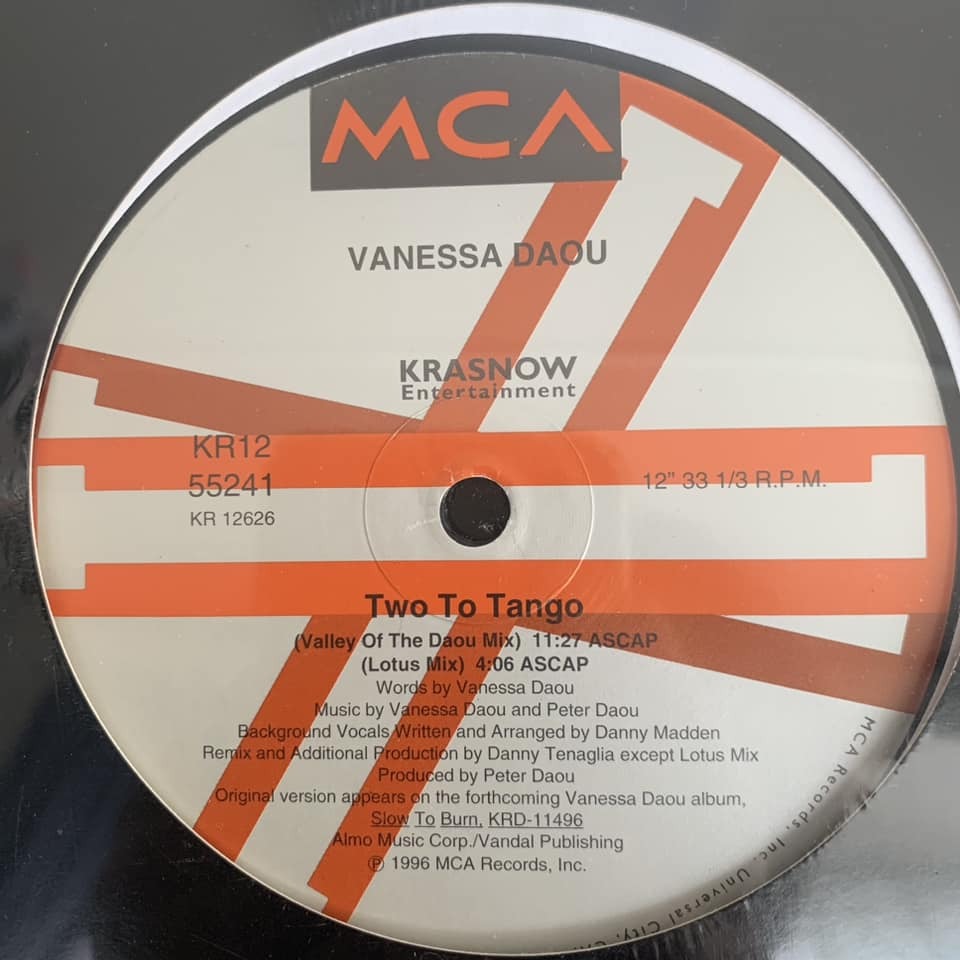 ◆ Vanessa Daou - Two to Tango (Album version) ◆12inch US盤 CLUBヒット!!_画像1