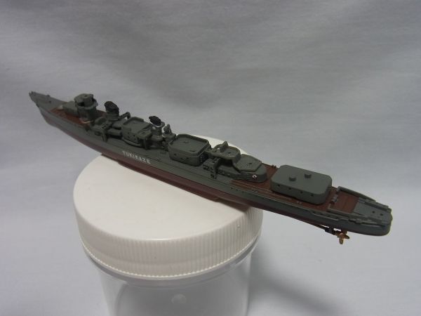 タカラ 世界の艦船より 1/700 『陽炎型駆逐艦 雪風（YUKIKAZE 復員船ver.）1946』シークレット 未組立ルース品の画像6