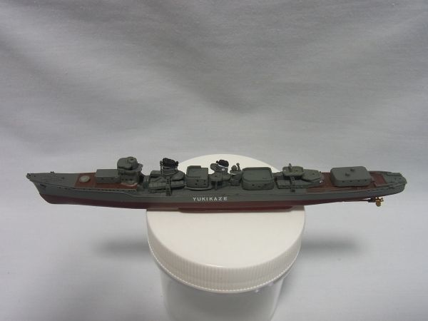 タカラ 世界の艦船より 1/700 『陽炎型駆逐艦 雪風（YUKIKAZE 復員船ver.）1946』シークレット 未組立ルース品の画像5