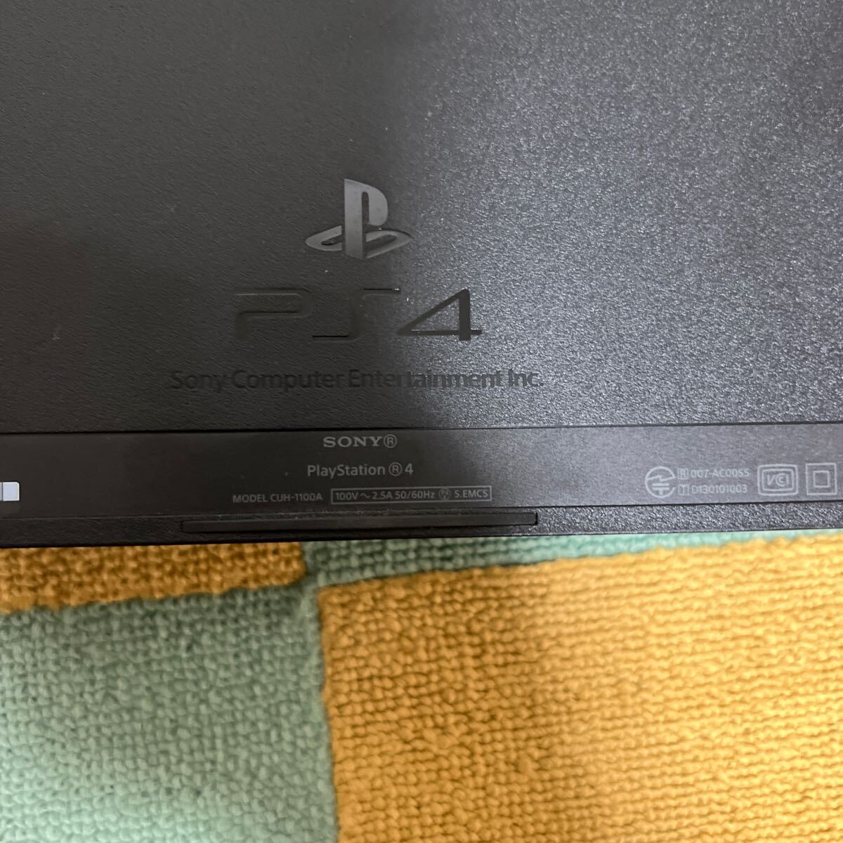 SONY PS4 CUH-1100A ブラック 本体のみ プレイステーション4 動作未確認_画像8