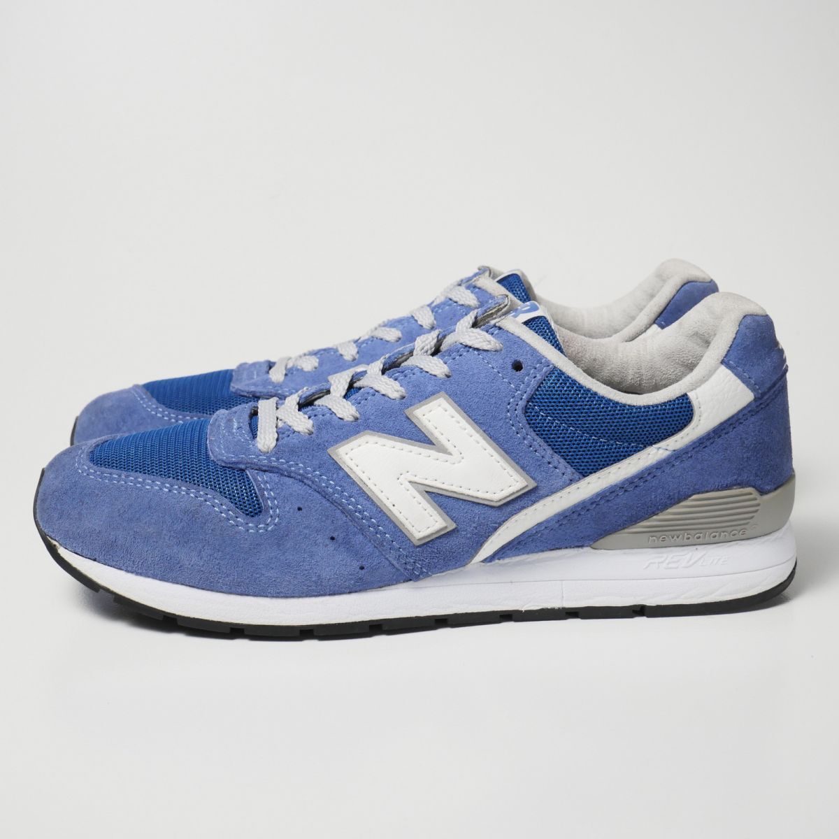 TG3153△ニューバランス New Balance*レディース*MRL996KC*スニーカー*REVLITE搭載*靴*シューズ*ブルー×アイボリー系*24.5cm