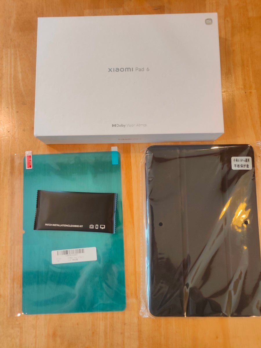 Xiaomi mi pad 6 8GB　128GB 黒色 グローバルROM　セット　日本語＋グーグルプレイ対応　スナドラ870