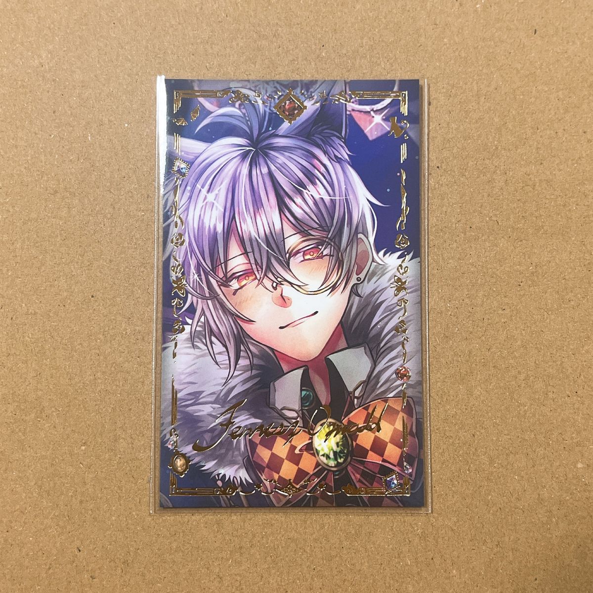 悪魔執事と黒い猫 バトコレ 箔押し フェネス ハロウィン あく 悪魔執事と黒い猫 バトコレ 箔押し フェネス ハロウィン あく