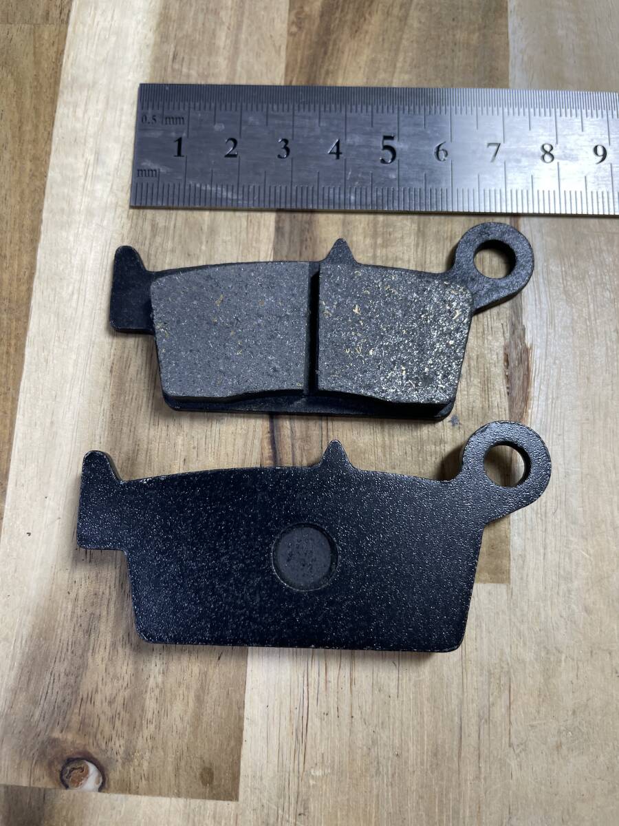  rear brake pad Honda HONDA CRM250AR CRM250R CRM80 CRM80 semi metal pad after market goods 