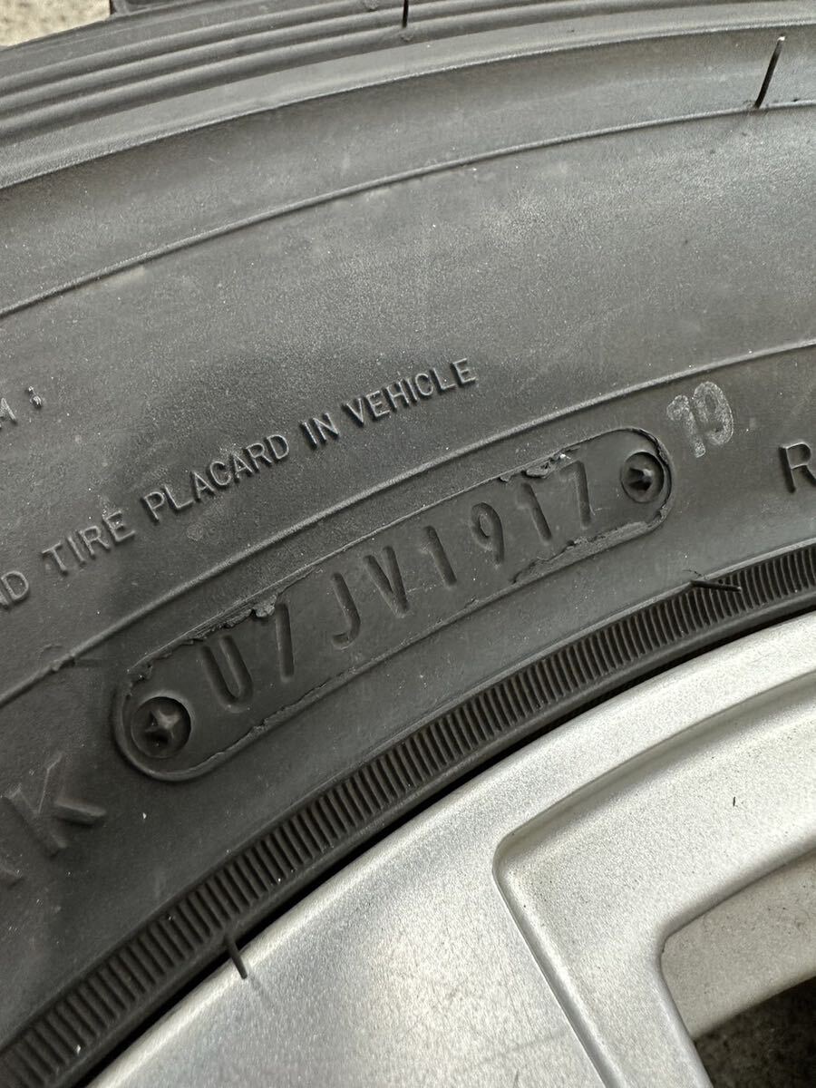 ジムニー グラントレック DUNLOP GRANDTREK MT2 225/75r16 マッドタイヤ ホワイトレターの画像5