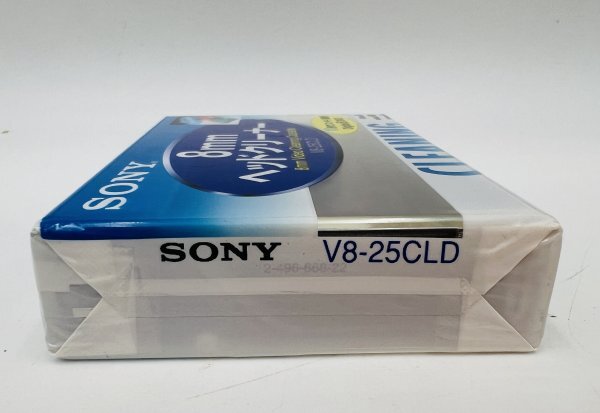 管672/【送料無料】未開封 SONY ソニー 8mmヘッドクリーナー V8-25CLD 8mm ビデオ クリーニング カセットの画像3