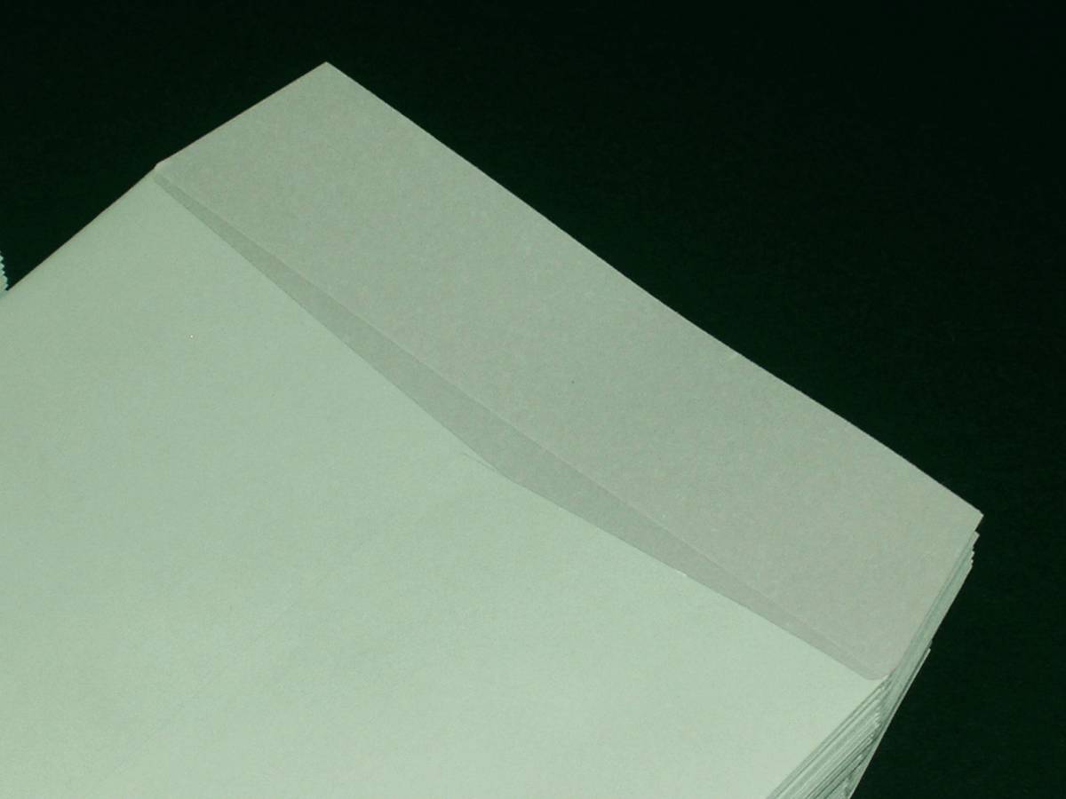 [ длина 3 конверт ]F06 Heart конверт длина 3 пастель зеленый 80g/. Cello рамка окна нет центральный ... нет покрытие 100 листов set { лот количество :5}