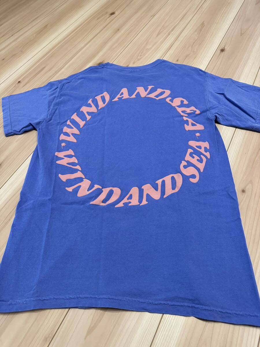 希少デザイン　WIND AND SEA ウィンダンシー　半袖　Tシャツ　メンズ　サイズM ロゴ　サークルロゴ　_画像2