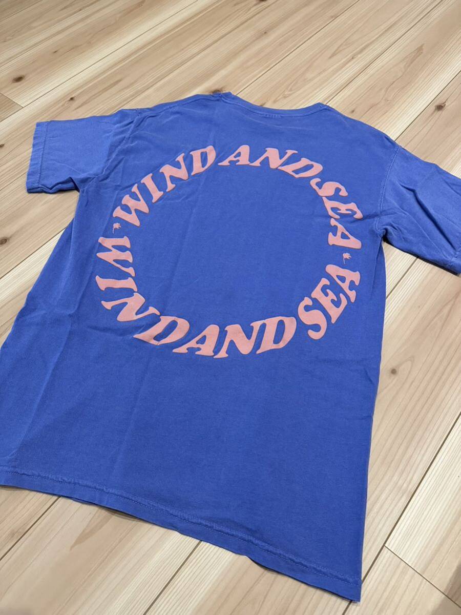 希少デザイン　WIND AND SEA ウィンダンシー　半袖　Tシャツ　メンズ　サイズM ロゴ　サークルロゴ　_画像1