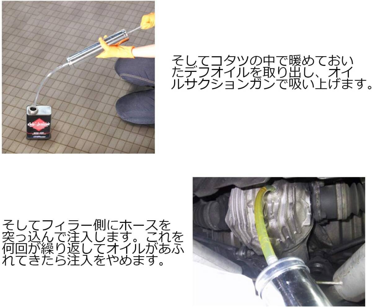 Ligefoy オイルサクションガン 500ml 吸引銃のスポイト オイルポンプ 手動ポンプ バイク 車 農業装置 デフミッションの画像6