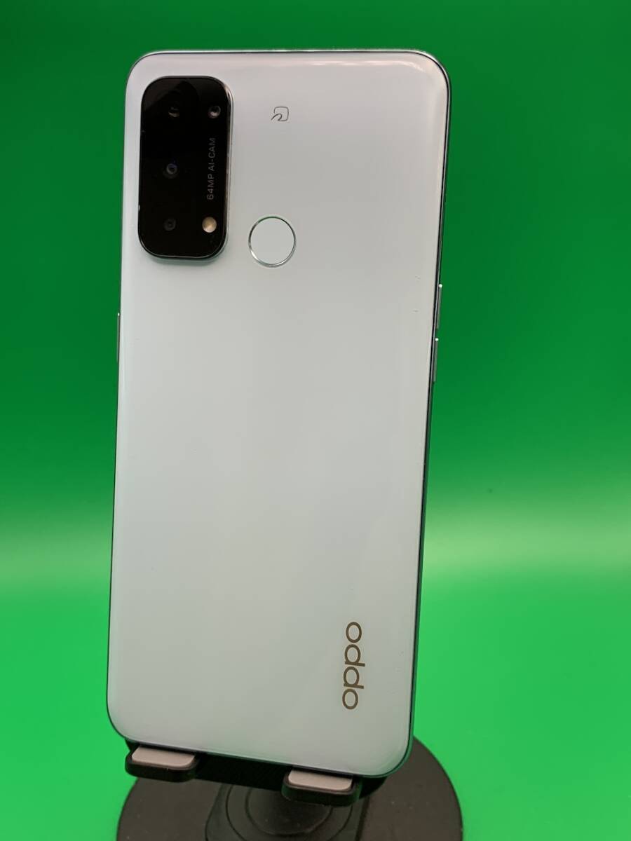 * супер-скидка OPPO Reno5 A 128GB SIM свободный самый большая вместимость хороший дешевый SIM возможно SoftBank 0 A101OP ice blue б/у новый старый товар 536564 A-1