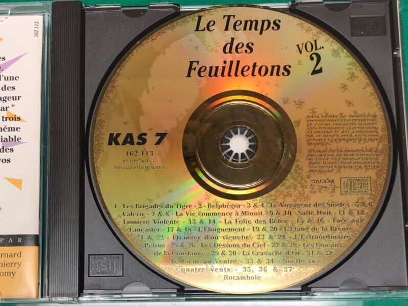 Le Temps des Feuilletons 2 TVサントラ集CD 