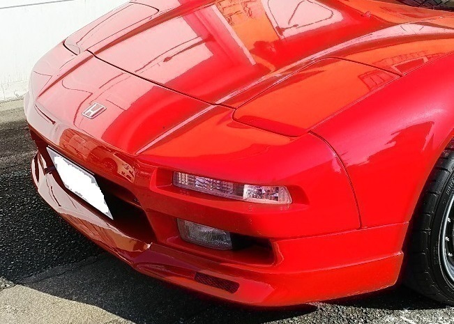 NSX front spoiler NA1.NA2{ retractable headlamp car original bumper for }