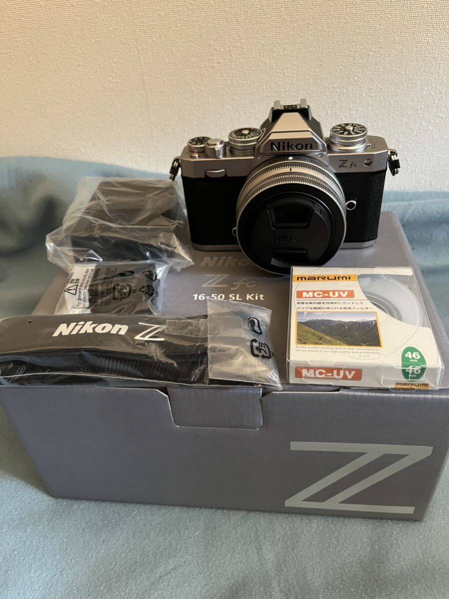Nikon Z fc 16-50 VR SL レンズキット　シルバー