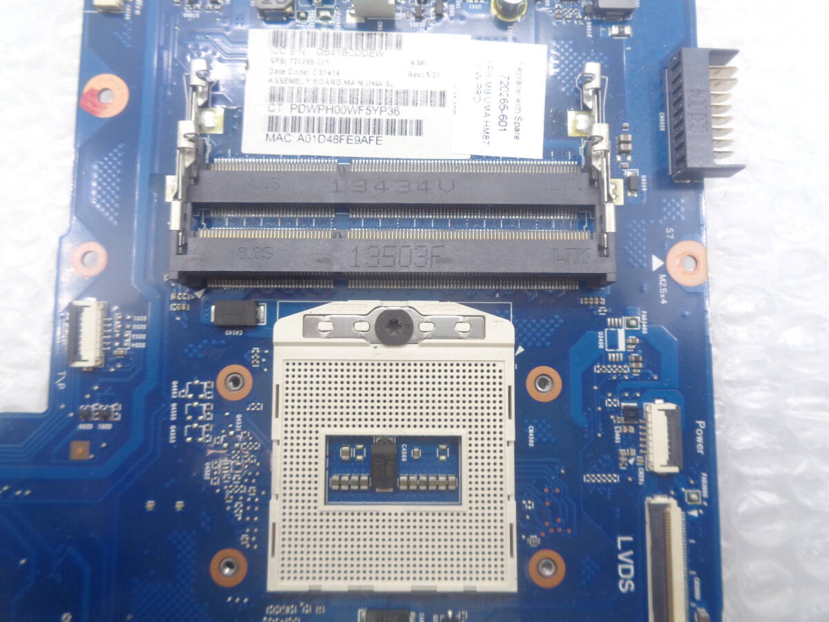 HP ENVY 17 NOTEBOOK PC и т.п. для материнская плата 720265-601 б/у рабочий товар (F680)