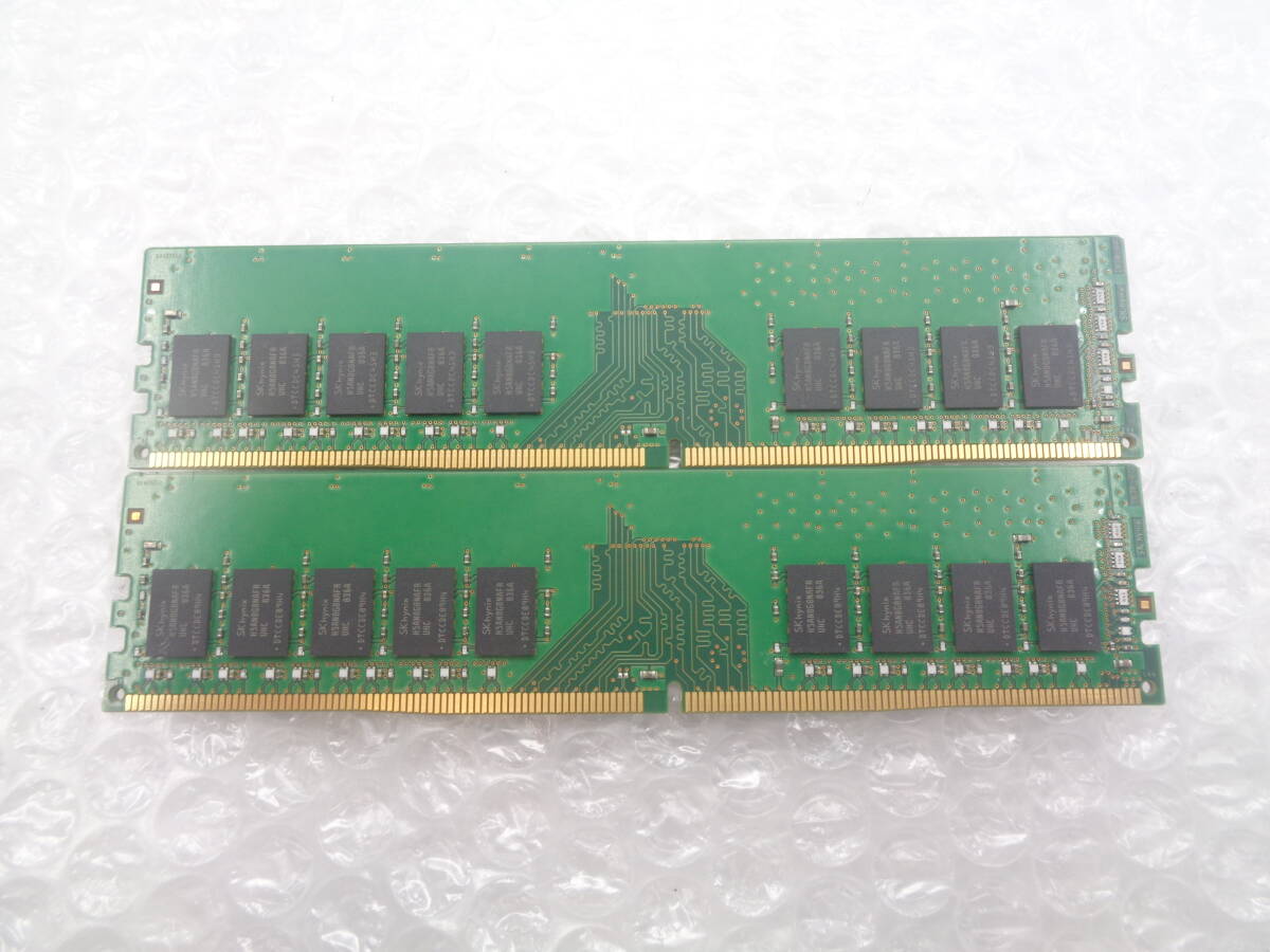 複数入荷 サーバー用メモリ SKhynix DDR4 PC4-2400T 8GB ｘ 2枚セット 中古動作品 (F678)の画像2