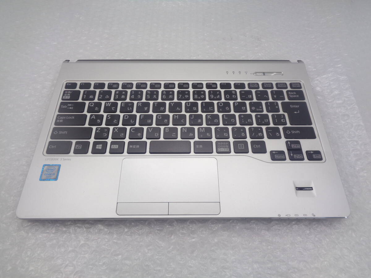 ジャンク品 FUJITSU LIFEBOOK S936/S など用 パームレスト キーボード NC05005-B151 CP746588-01 (F829)_画像1