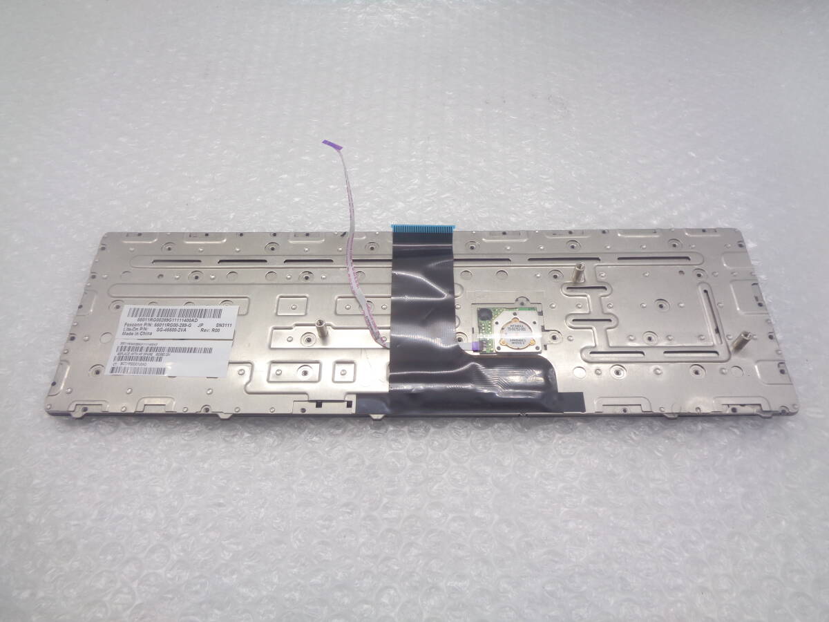 HP EliteBook 8560W など用 キーボード SG-45500-2VA 55011RG00-289-G 中古動作品(F861)の画像5