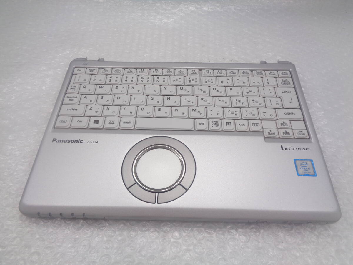 ジャンク品 Panasonic Let's note CF-SZ5/CF-SZ6など用 パームレスト キーボード (F980)_画像1