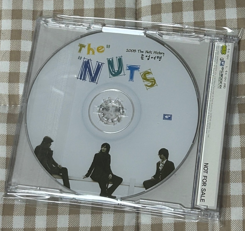 ◆The Nuts digital single 『2008 The Nuts History 卒業旅行』非売CD◆韓国_画像3
