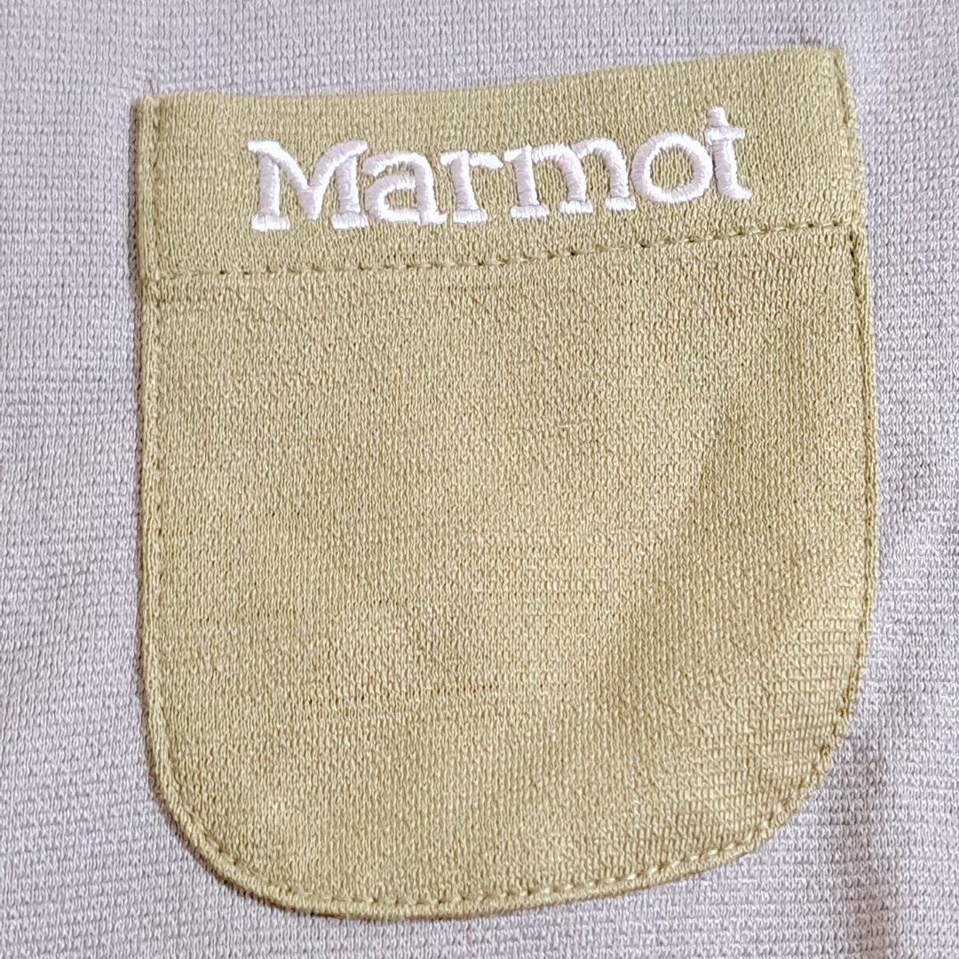 Marmot/マーモット　Tシャツ　半袖 　ワンポケット　【M】イエロー　グレー_画像4