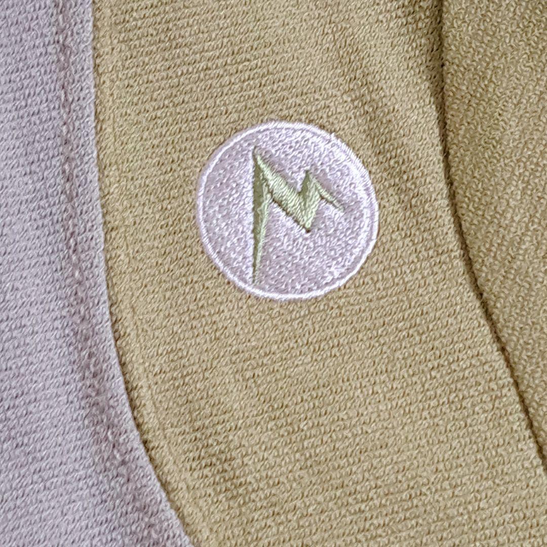 Marmot/マーモット　Tシャツ　半袖 　ワンポケット　【M】イエロー　グレー_画像9