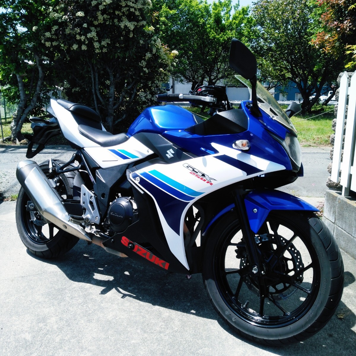 GSX250R Fi★インジェクション車★練習用に最適！！アイドリング・吹け・レスポンス良好★結構綺麗車★純正鍵・書類あり★全国陸送可能★_画像1